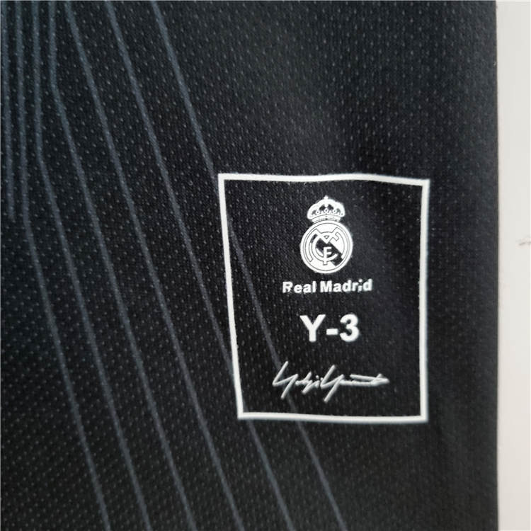 Real Madrid X Y3 22/23 Black Soccer Jersey Football Shirt - Click Image to Close